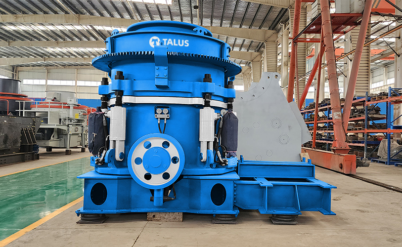 Henan Talus sand making machine manufacturer introduces the advantages of cone crusher in railway ballast crushing